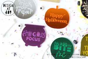 Halloween Themed Cake Dots