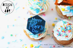 Celebration Cake Dots: Happy Father's Day / Hari Rā Pāpā etc. Celebration Cake Dots
