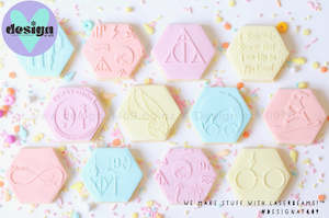 HP Raised Acrylic Fondant Stamp (sold individually)