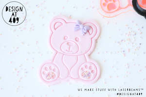 Other Stamps And Cutters: Teddy Bear Stamp & Cutter