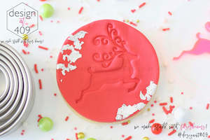 Reindeer Acrylic Embosser Stamp