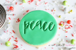 Peace Acrylic Embosser Stamp