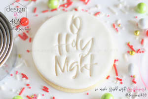 O Holy Night Acrylic Embosser Stamp