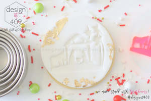 Nativity Scene Acrylic Embosser Stamp