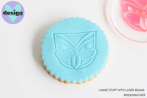 Warriors Logo Acrylic Embosser Stamp