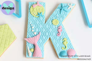 Cookie Cutters: XL Alphabet Letters Shape Cookie Cutter (3 sizes)