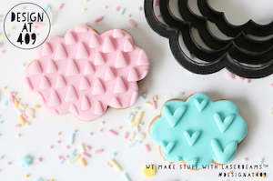 Cookie Cutters: Round Cloud Shape Cookie Cutter (4 sizes)