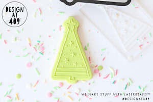Christmas Tree Raised Stamp & Cutter