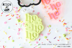 HoHoHo 2 Embossed Stamp & Cutter
