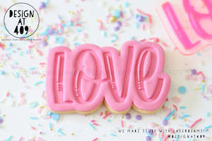 Valentines Day Stamps Cutters: LOVE Stamp & Cutter