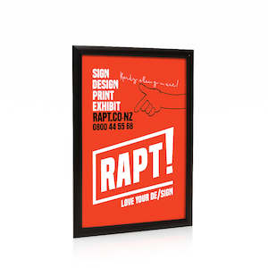 Black Snap Frame - Various Sizes