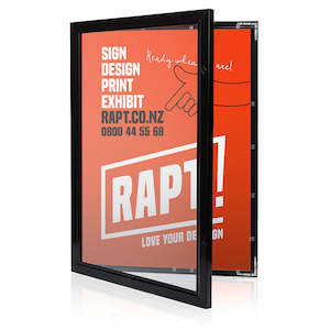 Poster Frames - Lockable Outdoor A2 Size Black