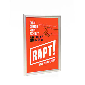 Silver Snap Frame - Various Sizes