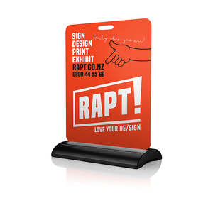 Footpath Signs: Footpath Sign with double sided full colour laminated print