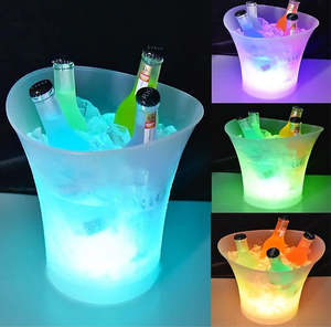 Party Food Equipment: Bluetooth led ice bucket speaker.