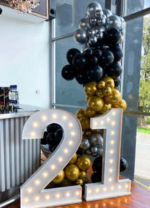 Backdrops Walls Signage: Celebration Milestone Mini Package