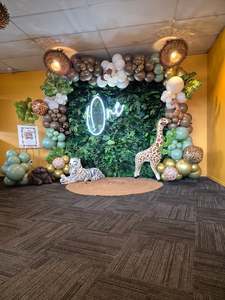 Backdrops Walls Signage: IN TO THE WILD SAFARI PACKAGE