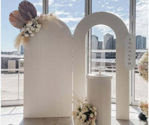 Backdrops Walls Signage: Ripple set.