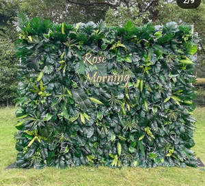 Backdrops Walls Signage: Luxe Green wall 5d