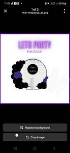 Party Packages: 'Lets Party' Package