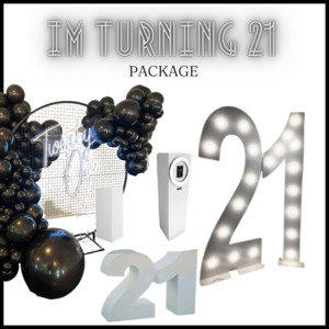 Party Packages: 'Im turning 21' Party Hire package Tauranga party hire