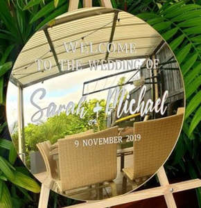 Signage And Pilnths: Arylic signage