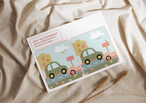 Spot The Difference Worksheet