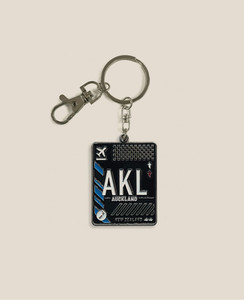Key Ring - Airport Code AKL DESIGNBYLEONARD