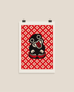 Products: Art Print - Retro Tiki DESIGNBYLEONARD