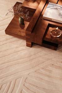 Textured Rugs: SOFT SCAPES | ARISO PEARL