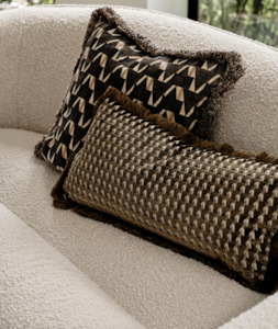 Decor: CHARIS OBLONG CUSHION | OCHRE