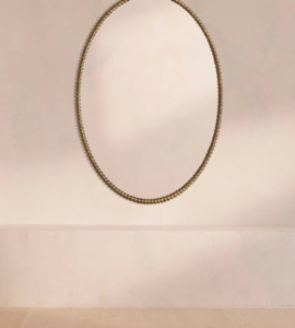 Soho Home: NEL OVAL MIRROR