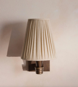 Soho Home Lighting: VIOLA WALL LIGHT, BRONZE