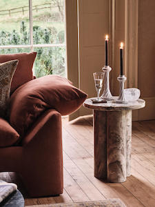 TISBURY SIDE TABLE | FANTASY BROWN