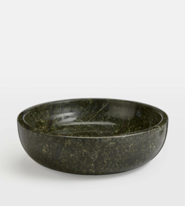 MOWBRAY MARBLE SERVING BOWL | GREEN