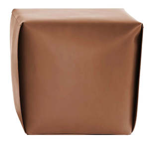 Furniture: TONUCCI COLLECTION | MAKI BROWN TALL BAO OTTOMAN
