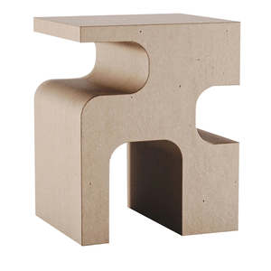 FORMA & CEMENTO | ABECEDARIO SIDE TABLE H