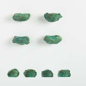 NIVA DESIGN | IMPRONTA SET OF 4 GREEN DOOR KNOBS #1