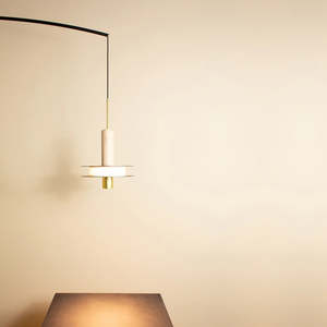 Wall Lights: RENZO SERAFINI | CURVA D’ORIENTE BLACK STEEL WALL LAMP