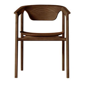 Furniture: DALE ITALIA | DUNA BROWN ASH CHAIR