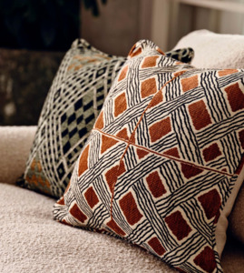Furniture: PIERRE FREY BEHANZIN CUSHION