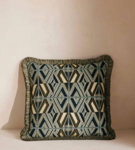 Furniture: ASPEN SQUARE CUSHION | OLIVE