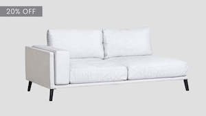 Kapiti Outdoor Sofa Range: KAPITI DOUBLE RIGHT ARM SECTION