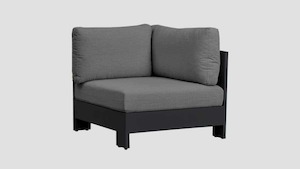 MACKENZIE ALU CORNER SOFA SECTION