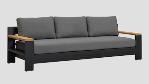 Mackenzie Aluminium Outdoor Sofa Range: MACKENZIE ALU TRIPLE SOFA