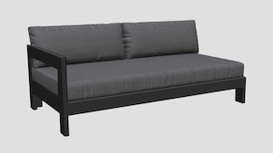 Pauanui Aluminium Outdoor Sofa Range: PAUANUI ALU RIGHT ARM SECTION