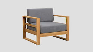 TASMAN TEAK SINGLE SOFA