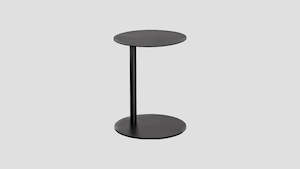Coffee Tables: CIRCULAR ALUMINIUM SIDE TABLE