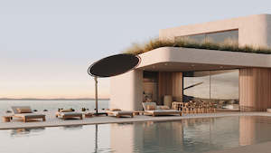 Umbrellas: UMBROSA ECLIPSUM UX CANTILEVER UMBRELLA