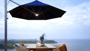 Umbrellas: SHADOWSPEC SERENITY ROTATING CANTILEVER UMBRELLA